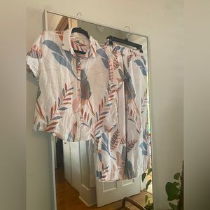 Linen top and pant set